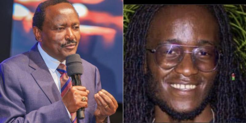 A collage of Wiper Leader Kalonzo Musyoka and late Rex Masai.